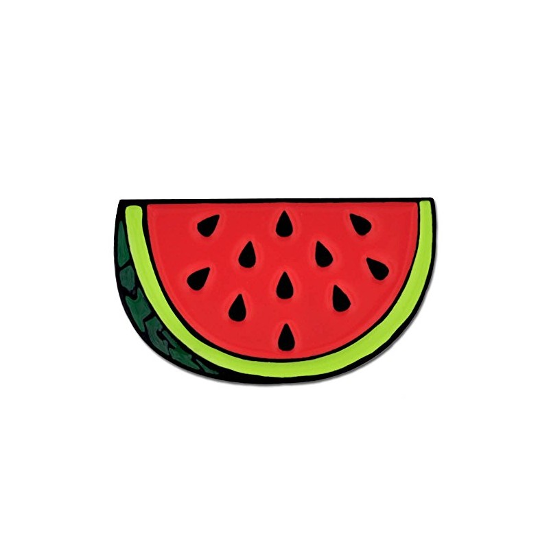 PinMart Watermelon Slice Fruit Summer Cute Enamel Lapel Pin