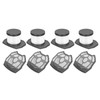 4PCS Vacuum Cleaner Filter Replacement Easy to Disassemble Vacuum Filter