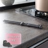 Astro 510-21 Chopsticks, Black, Black Cat, Made in Japan, Non-Slip,