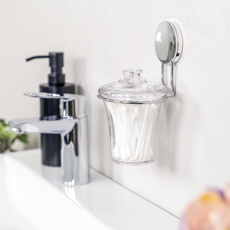 bremermann Bathroom Series Moon-Loc Cup Holder with Lid