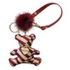 byDream Bear Key Chain, Bear Bag Charm, Plush Bear Keychain,