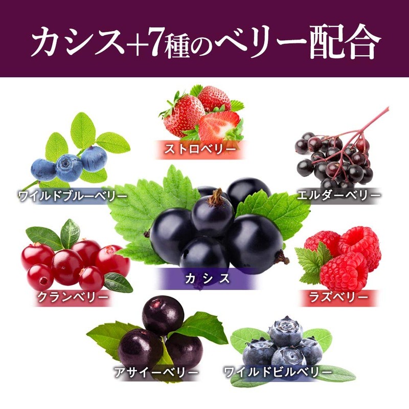 ogaland Black Cassis (90 Capsules/About 3 Month Supply), Beauty Support