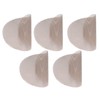 5Pcs High Temperature Resistant Barbecue Round Mat Reusable Non Stick