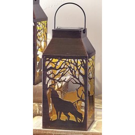 Wolf Forest Solar Lantern