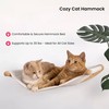 Oteengo Cat Wall Shelves with Hammock & Steps – Mounted