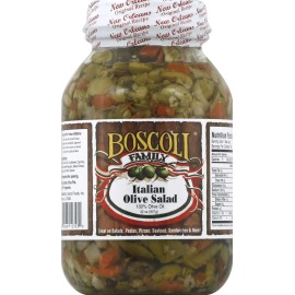 Boscoli Olive Salad 32 Oz (Pack of 6)