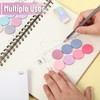 Mr. Pen- Transparent Sticky Note Set, 560Sheets, Colorful, Round Transparent
