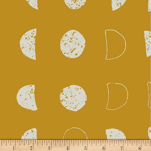 Art Gallery Fabrics Art Gallery Nightfall Lunation Bright in Knit,