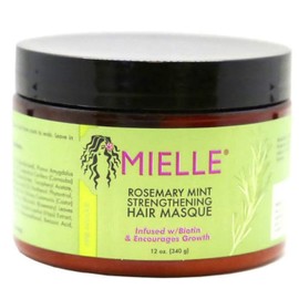 Rosemary Strengthening Hair Mask and Strengthening Shampoo Rosemary Mielle Organics