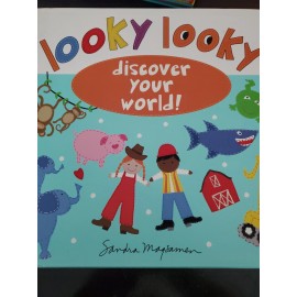 Looky Looky: Discover Your World by Sandra Magsamen (English) Hardcover Book