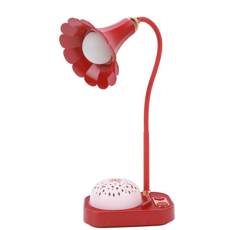 Phonograph Projection LED Desk Lamp Touch Control LED Desk Light