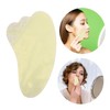 Mikinona Jade Gua Sha Scraper Board for Facial Massage Smooth