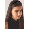 Black Headbands for Women and Girl - Thin Black Satin