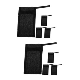Minkissy 2sets Bar Soap Scrubber Pouch Mesh Soap Mesh Bag for Bath Body Cleaning 4pcs*2