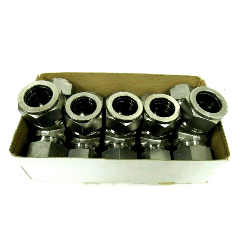 SWAGELOK SS-600-3 3/8" TUBE OD, STAINLESS STEEL, TUBE FITTING, UNION