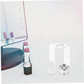 Baluue 1set Lipstick Mold Crafting Lipstick Making Kit with Stand for Custom Lip Cream Easy Release Design for Handmade Cosmetics