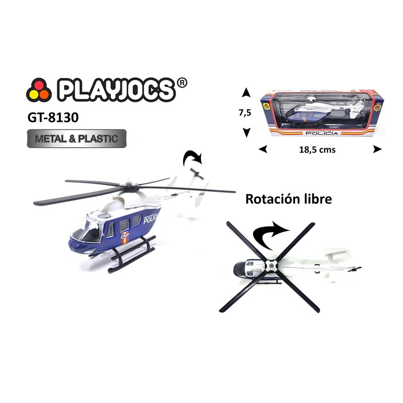 PLAYJOCS GT-8130 Helicopter National Police
