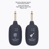 Electric Guitar Transmitter Receiver Set 6.35mm Rechargeable Wireless Guitar System
