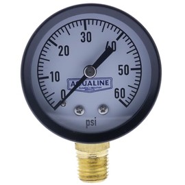 60 PSI Dry Pressure Gauge - Connection Size/Type : 1/4" MPT