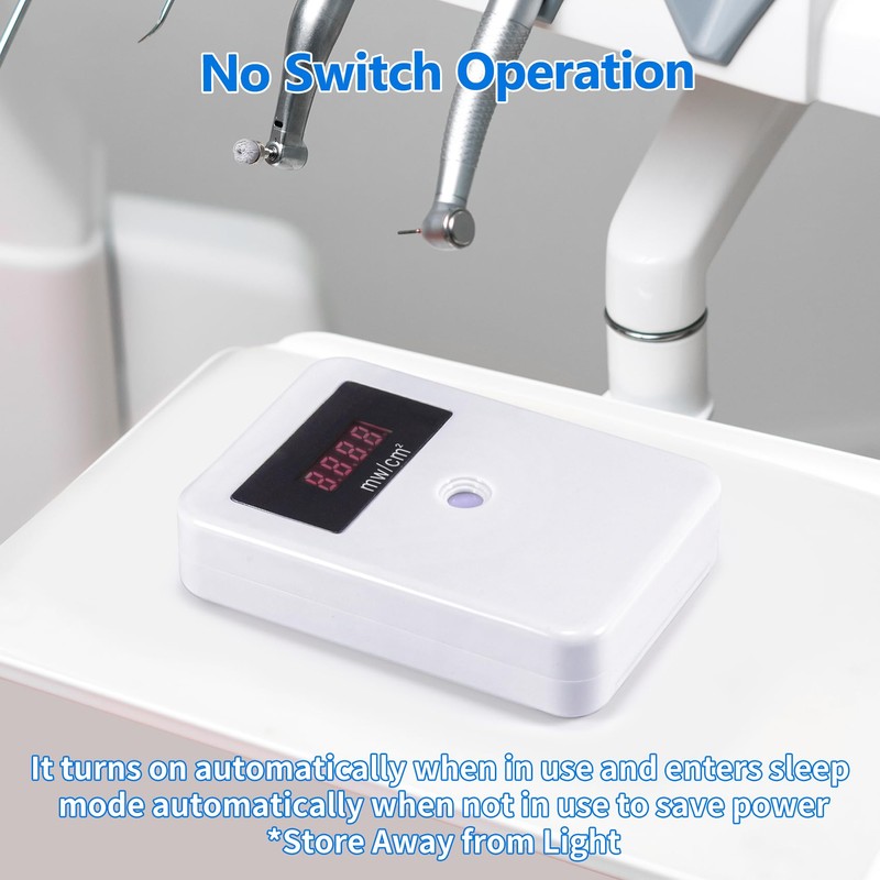 Annhua Dental Led Light Meter, Light Cure Power Curing Tester
