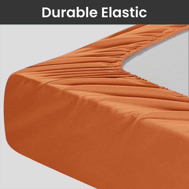 Hafaa Fitted Sheet Extra Deep Pocket Bed Sheet 16 inch