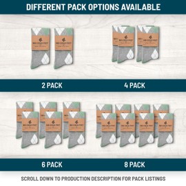 No Cold Feet Fun Colorful Novelty Socks for Men for Dress Casual Formal Groomsmen Wedding, Sage and Grey Argyle, Size M (8-13)