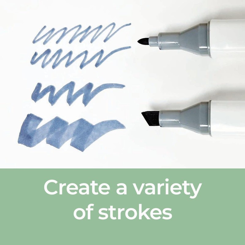 Zieler® - 25 + 1 Artists Graphic Marker Dual Tip