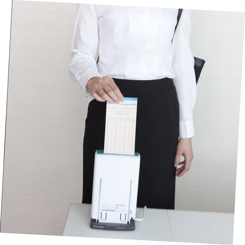 Operitacx Sheets for Office 100 Sheets English Edition Employee Time