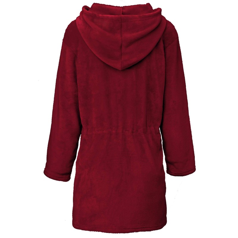 CelinaTex Women's Bathrobe Short or Long, XS-XL, Micro Flannel Dressing