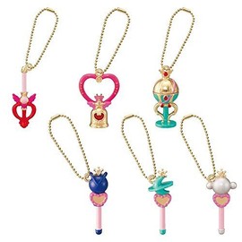 Sailor Moon Die-Cast Charm 3, All 6 Types