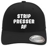 Strip Presser AF - Soft Flexfit Baseball Hat Cap, Black,