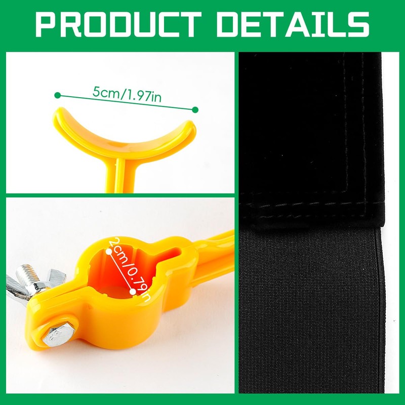 Lotsdonxia 2-Piece Golf Swing Trainer Set - Swing Plane Corrector