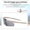 Outdoor Unisex Windproof Glasses Interchangable Lenses Sports Goggles Equipment with