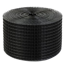 8-Inch X 100ft Solar Panel Bird Critter Guard Roll Kit 100pcs Stainless Steel Fasteners Rust-Proof PVC Coating Wire MeshAccessories: With 100 Fastener Clips, Size: Size 8 in x 100 ft