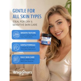 Crema De Magnesio Para Dormir - Locin Tpica De Magnesio Para Calambres Y Dolores En Las Piernas, Relajacin Muscular, Calma - Manteca Corporal Natural 