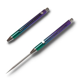 Toothpick, Toothpick, Lightweight, Outdoor Tool, Telescopic, Portable, Self-Defense Goods, For Women, Molester Repelling (Aurora)