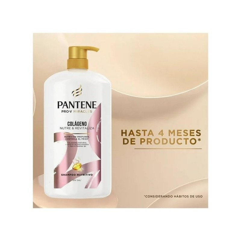 Pantene Shampoo Pro-V Colágeno Nutre & Revitaliza