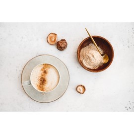 Mynatura Almond Mushroom Powder, Agaricus Blazei Murill, Vital Mushroom, Minerals, Plant Substances, Dietary Supplement (1 x 100 g)