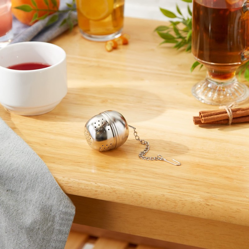 RSVP International Endurance Collection Tea Accessories, Stainless Steel & Dishwasher