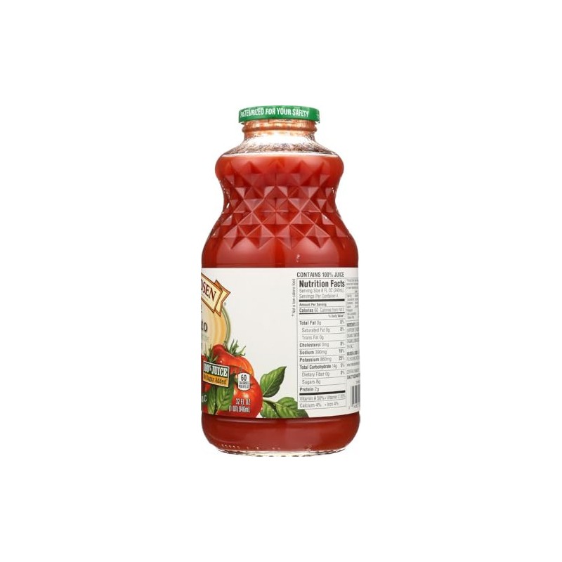 Knudsen Organic Tomato Juice, 32 Ounce - 6 per case.