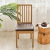 Kozuoan Dining Chair Covers, PU Waterproof Removable Dining Chair Covers,