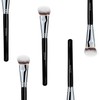 T4B LUSSONI 100 Series Professional Makeup Brushes for Foundation, Concealer,