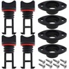 VGOL Pack of 4 Nylon Kayak Drain Plugs Replacement Kayak