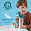 b.box Insulated Drink Bottle with Straw, Cold Insulation, Heat Retention,