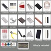 72PCS Guitar Tool Kit，Professional Guitar Repairing Maintenance Tool Kit with