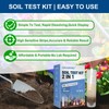 Soil Test Kit,2 in 1 Soil Test Strips for Ph