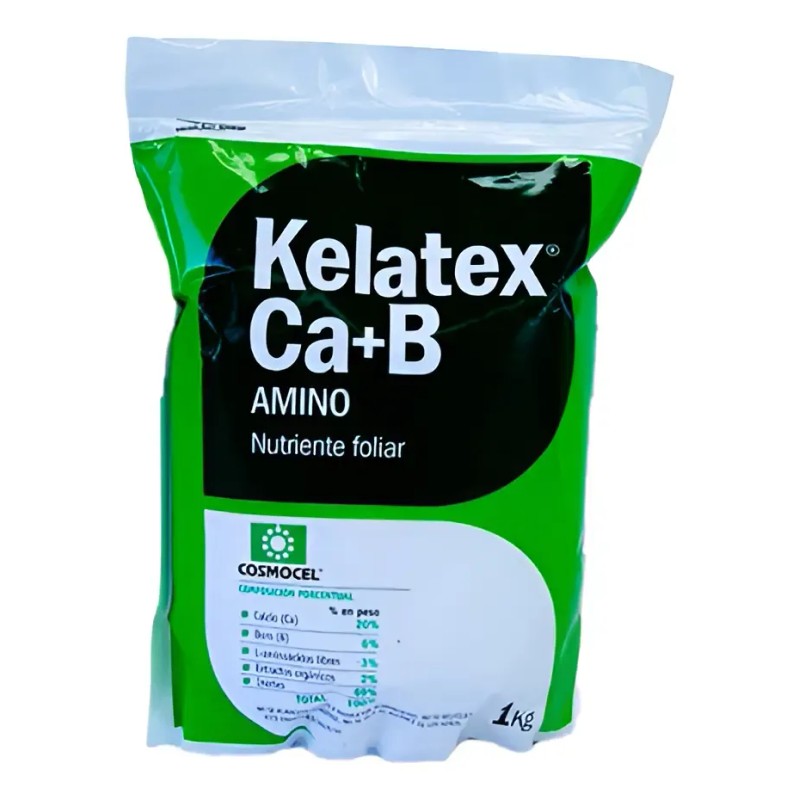 Kelatex Ca+b Fertilizante Calcio + Boro Cosmocel 1 Kg