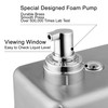 VANNSOO Commercial Wall Mount Stainless Steel Foaming Soap Dispenser, 40
