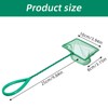 2 PCS 4 Inch Fish Net Aquarium, Green Square Fish