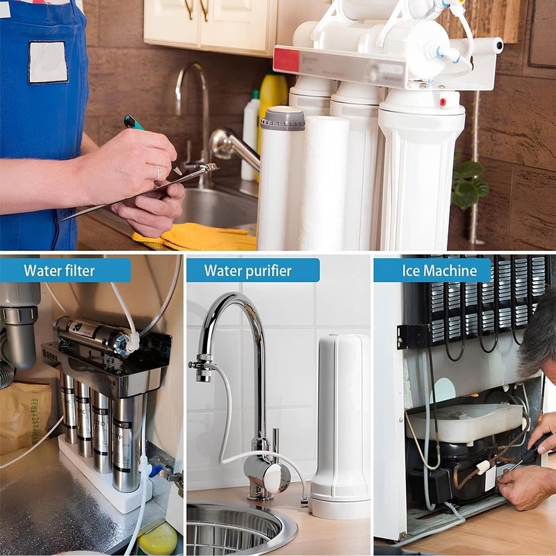 5 m Fridge Hose, Water Connection Refrigerator, Fridge Connection Kit,